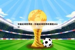中国足球世界杯（中国足球世界杯赛程2023）